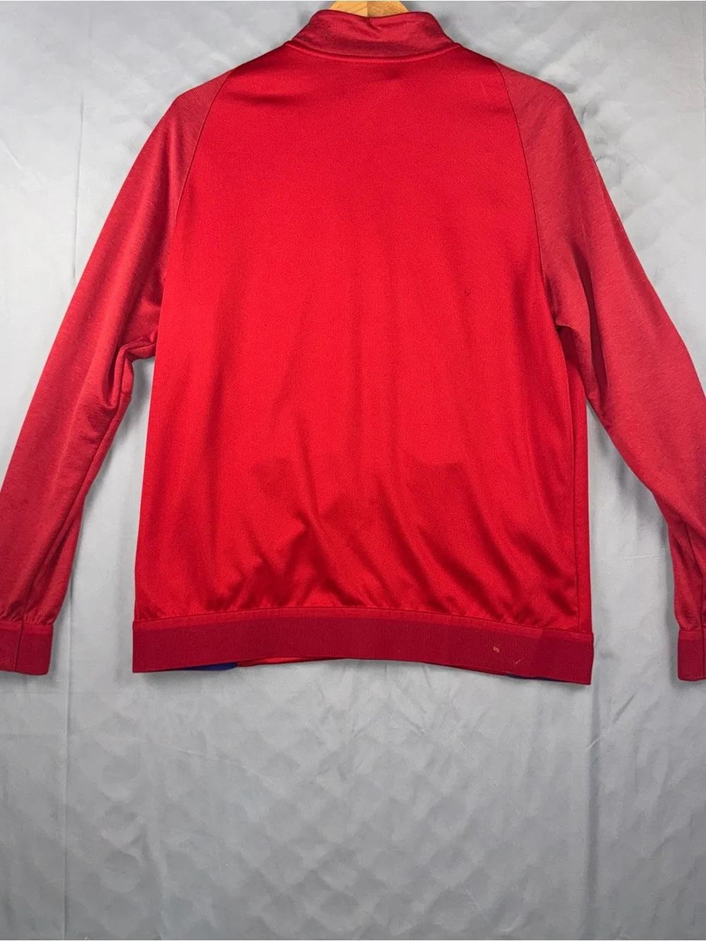 England National Team Jacket Mens Large Red Soccer Nike Vauxhall Dri-FIT